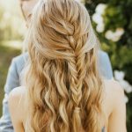 long hair for wedding